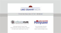 Desktop Screenshot of lakecountrymedia.com